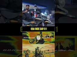 பெங்களூர் வரை ரோடு மோசம்! Goa Ride Day 01 #shortsfeed #shortsyoutube