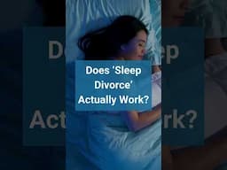 Would you opt for sleep divorce?