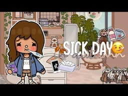 Family Sick Day During Autumn 🤒🍁| *with voice* | Toca Boca Tiktok Roleplay