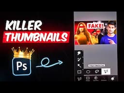 🤫 Make KILLER Thumbnails for YouTube Like this..?  (Advance Method/Tricks)