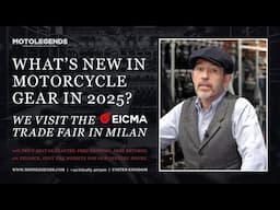 What’s new in motorcycle gear in 2025? We visit the EICMA trade fair in Milan