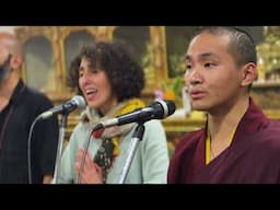 Rinpoche's Aspiration for the World. Performed by Sonam Dhonyoe, Joanie Bones, and the Buddha Band.