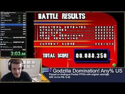 Godzilla Domination! Speedrun - Any% (US) [WORLD RECORD] - 9:39 - Rel_Wood