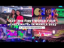 ITZY CONCERT IN MANILA 2023 PERFORMANCES AT THE PHILIPPINE ARENA | Nash & Nish