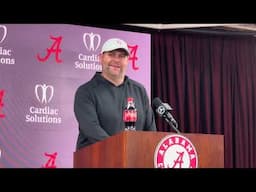 Alabama DC Kane Wommack Press Conference | Auburn Week