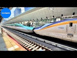 Japan's New Coupling Shinkansen Bullet Train Travel from Hokkaido to Tokyo