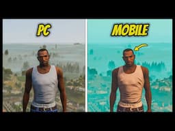 GTA Trilogy: Definitive Edition Mobile vs PC - Graphics and Details Comparison