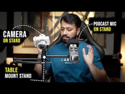 Best Table Mount Camera Setup For YouTube & Content Creation