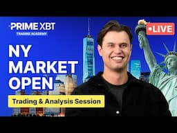 [LIVE]  NY Market Open, Trading & Analysis Session on PrimeXBT