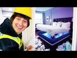 i asked youtubers if i can clean their room..