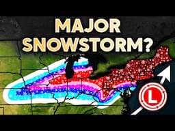 Models Now Show a Historic East Coast Snowstorm Next Week... Will it Happen?