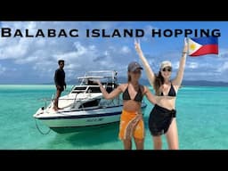 BALABAC ISLAND HOPPING 😱MOST BEAUTIFUL PLACE IN THE WORLD - HIDDEN PARADISE 😍🌴