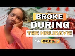 What to do when you're BROKE during the holidays | #budgeting #cashbudgeter