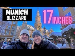 Munich Germany Snowpocalypse | Record-Breaking Blizzard Had Us Stranded...And We Loved It!!