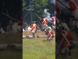 British Charge at Bunker Hill - Hudson MA 2022 #history #reenactment #revolutionarywar