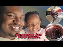 MAKING HOMEMADE JAM WITH JIANNA VLOG// Jianna's First Time Vlogging, She is a Natural.