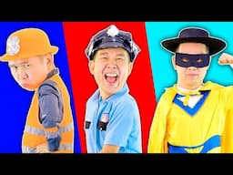 Policeman, Fireman and Superman Song + MORE Lights Kids Song