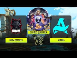 Dota2 - BOOM Esports vs Aurora - ESL One - Bangkok: Southeast Asia Closed Qualifier