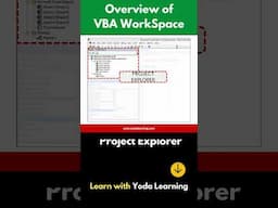 Overview VBA WorkSpace – A Quick Walkthrough