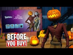 PUMPKIN KING & SALLY BUNDLE! Before You Buy (Fortnite Battle Royale)