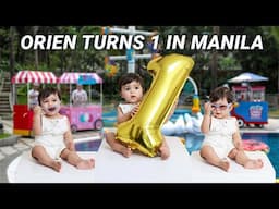 Celebrating Orien's 1st Birthday In A Hidden Kids' Paradise In Manila 🇵🇭🎉