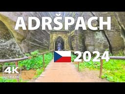 Adrspach, Czechia Walking Tour ⛅️ (4K Ultra HD) – With Captions