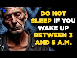 NEVER sleep if you wake up at 3-5 AM | 10 Important Stoic Techniques | Stoicism