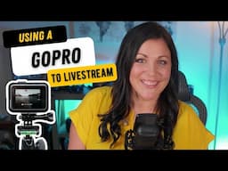 How I use a GOPRO as a Livestreaming Camera!  #GoPro #Webcam #Livestream