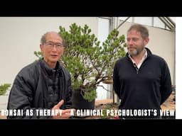 Bonsai as therapy - a clinical psychologist's view