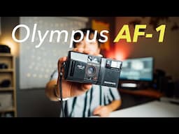 Olympus AF-1 // BEST BUDGET POINT N SHOOT FILM CAMERA