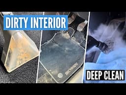 Deep Cleaning a Dirty Interior | Car Detailing Transformation