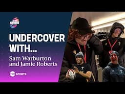 “THEY RECOGNISED ME!” 😅 'Undercover' starring Sam Warburton and Jamie Roberts 🤣 🏉