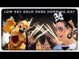 Solo in Disney | Morning in EPCOT & Magic Kingdom at Night | Disney World Summer 2024 Vlog Day 10