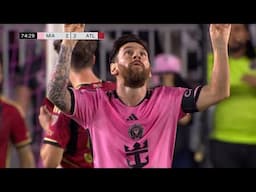 Messi First Goal in MLS Playoff vs Atlanta United