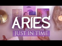 ARIES TAROT READING | "INCREDIBLE NEWS SHIFTS EVERYTHING!" JUST IN TIME