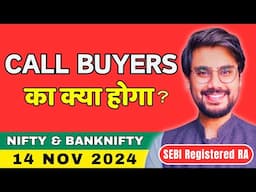 Nifty and BankNifty Prediction Thursday Expiry, 14 Nov 2024 |  Hero Zero Strategy | Rishi Money