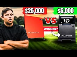 $25,000 Trackman vs $5,000 Full Swing KIT (Is Trackman Overrated?!)