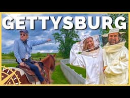 📜🐝👻 Best of Gettysburg, Pennsylvania: Battlefield, Bees & Boos? | Newstate Nomads