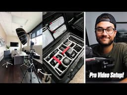 Updated Professional Videographer Setup! Gear + Client Shoot BTS + Examples.