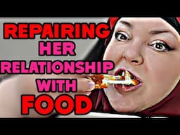 foodie beauty's NOT "VIRAL" food repairing mukbang - reaction