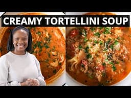 Creamy Tortellini Soup | Easy & Delicious!