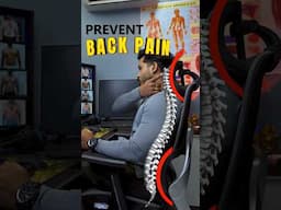 Prevent Back pain & Neck pain at Office #backpain #neckpain #office #telugufitness #ytshortsindia