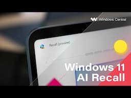 Hands-on with Windows 11's new AI Recall, Cocreator, and Studio Effects for Copilot+ PCs!