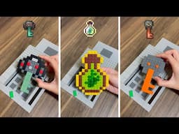 Crafting Impossible Minecraft items BUT Lego!