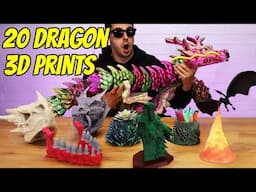 Top 20 Dragon 3D Prints - EPIC Collection