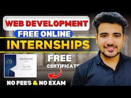 𝐖𝐄𝐁 𝐃𝐄𝐕𝐄𝐋𝐎𝐏𝐌𝐄𝐍𝐓 ➤ Work From Home Internships | Online Internship for Students in November 2024