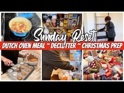 COOKING IN MY DUTCH OVEN |  PREPPING FOR CHRISTMAS | COFFEE BAR DECLUTTER