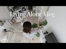 Days in My Life Living Alone | Trying new things, healthy cooking and eating, Tidy up the apartment!