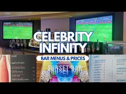 Celebrity Infinity Bars - Drink Menus and Prices 2024