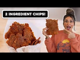 2 Ingredient Chips! Low Carb and Crispy Recipe